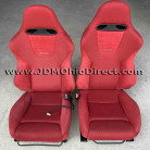 JDM EP3 Civic Type R Front Red Recaro Seats  